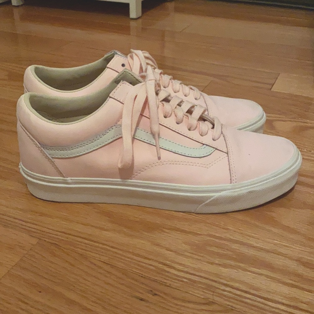 pink low top vans